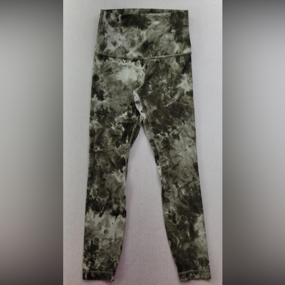 Lululemon Align Women's 0 Forest Green Tie Dye